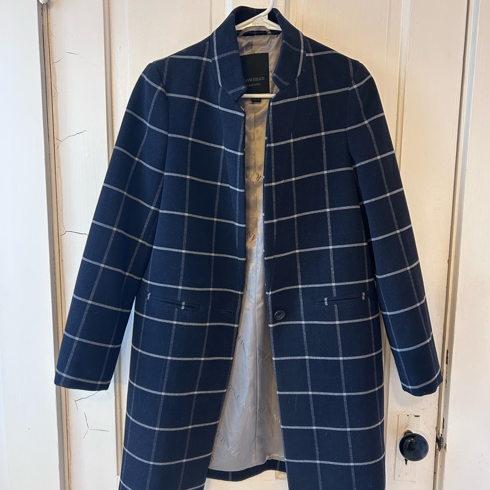 Gianni Feraud Light Mauve Satin Lined Jacket (UK 10).